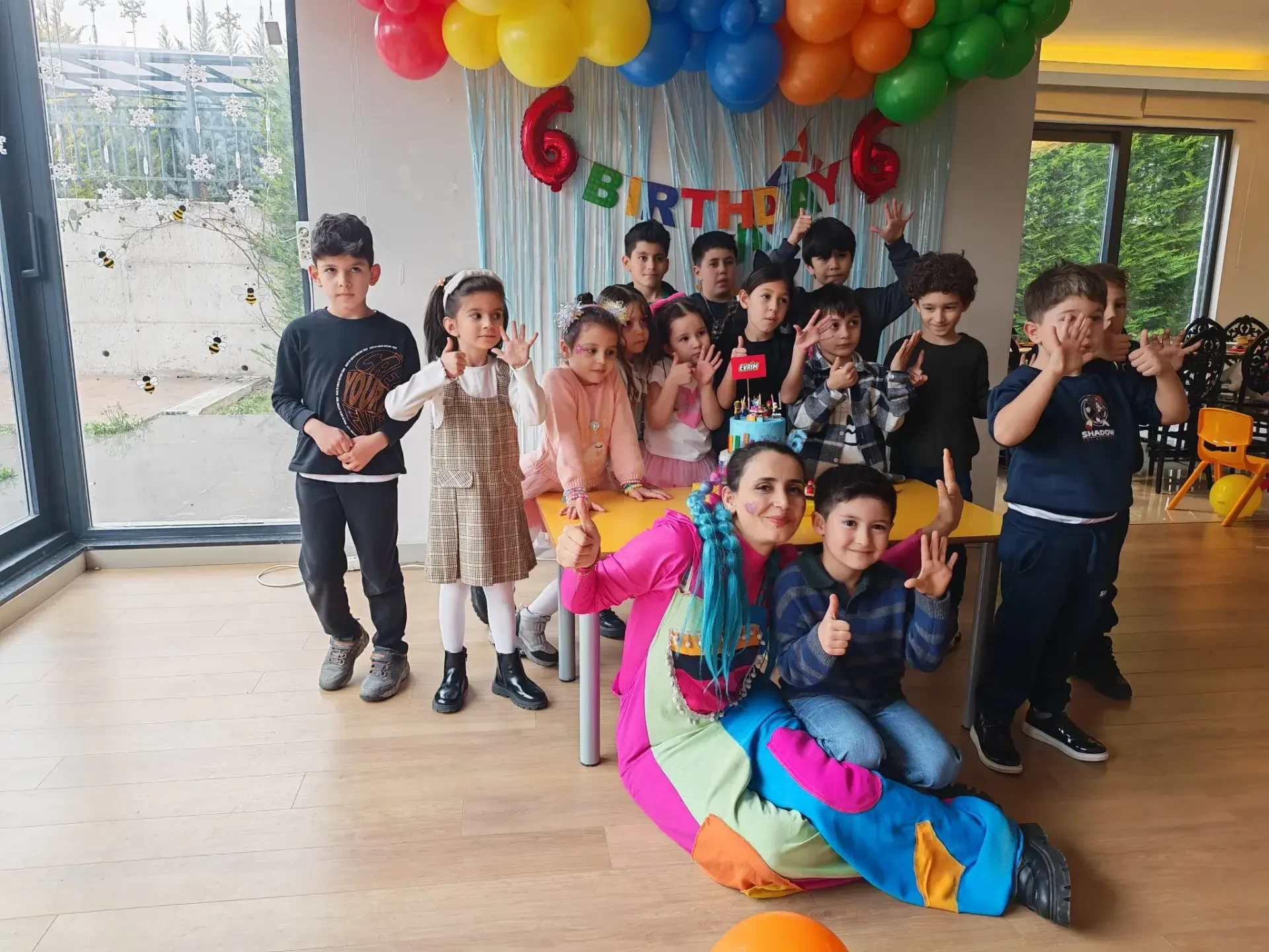 Profesyonel doğum günü ekibi