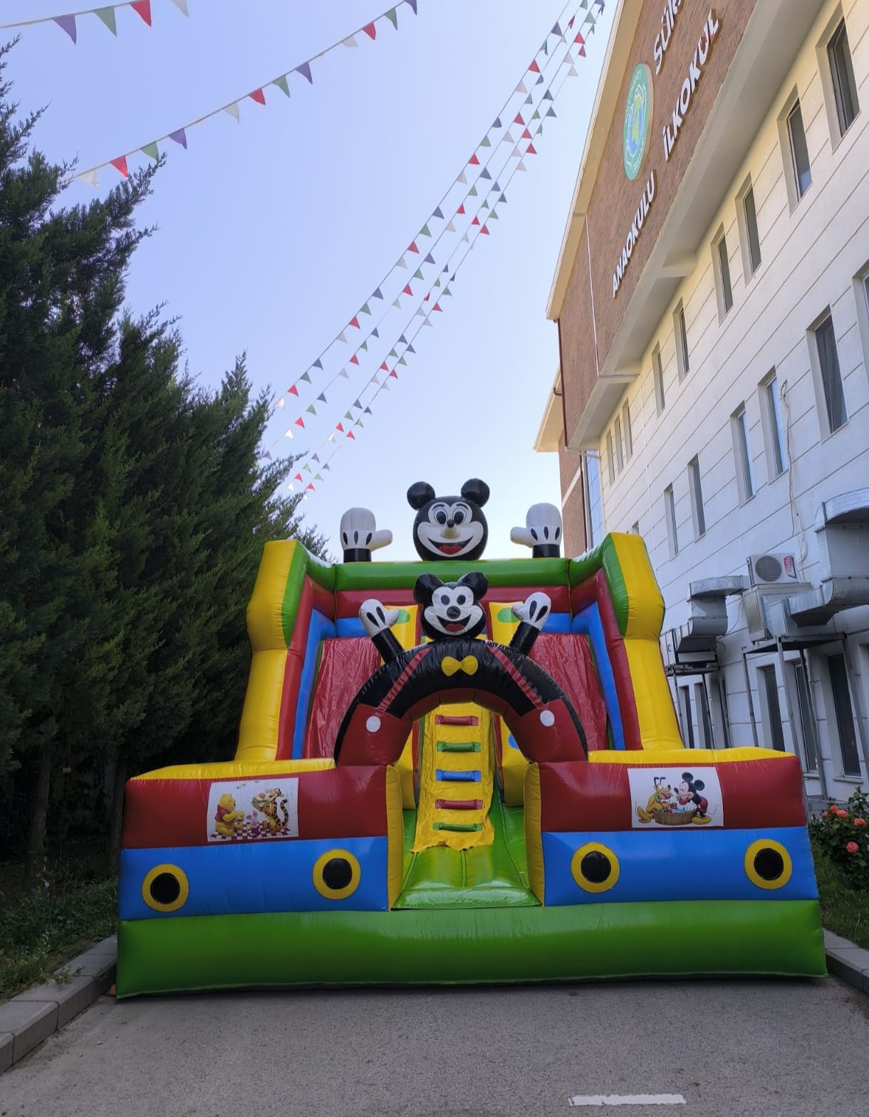 Mickey Mouse Şişme Parkur Kiralama Ankara