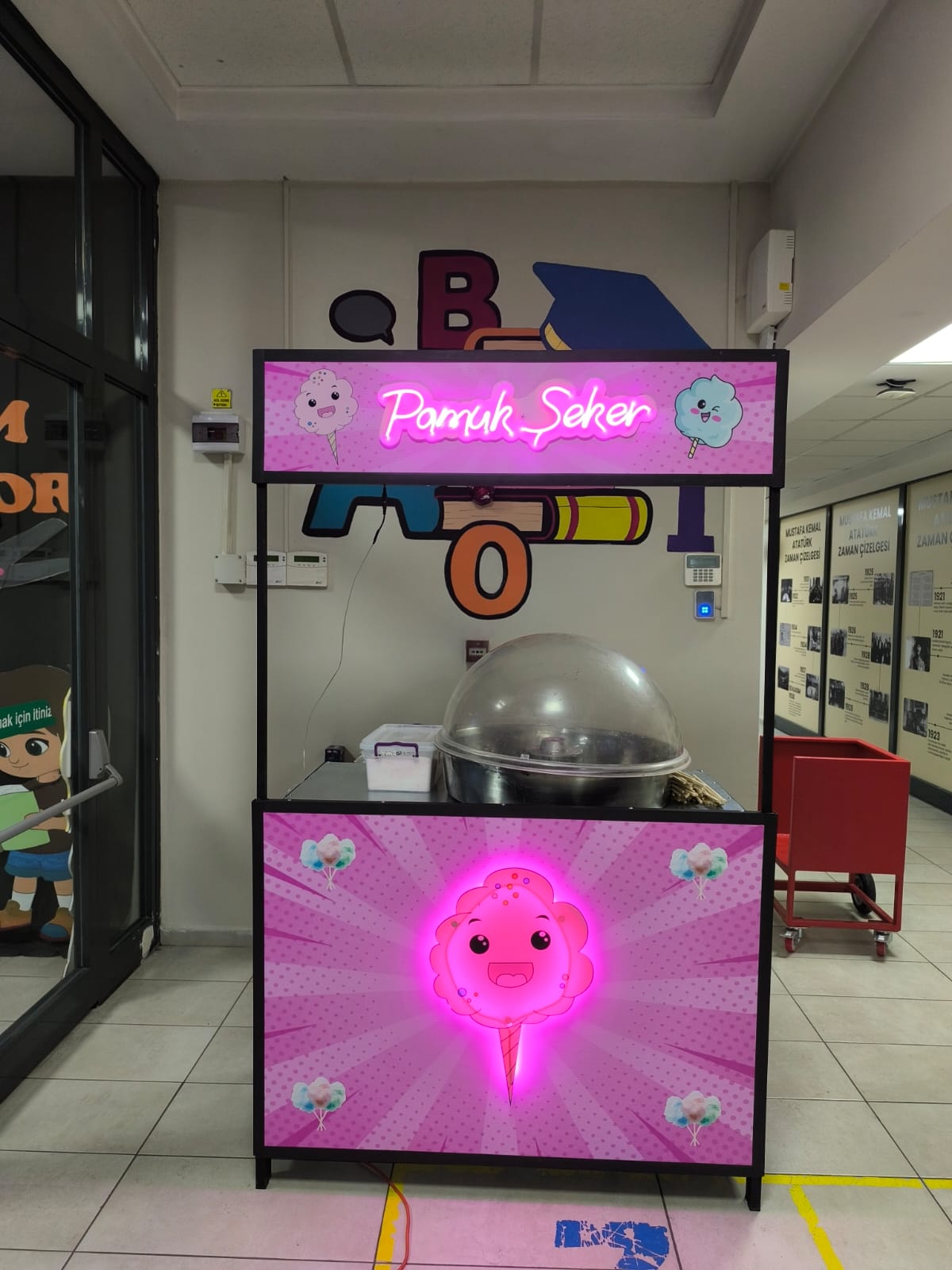 Ankara Pamuk Şeker Arabası Kiralama Hizmeti