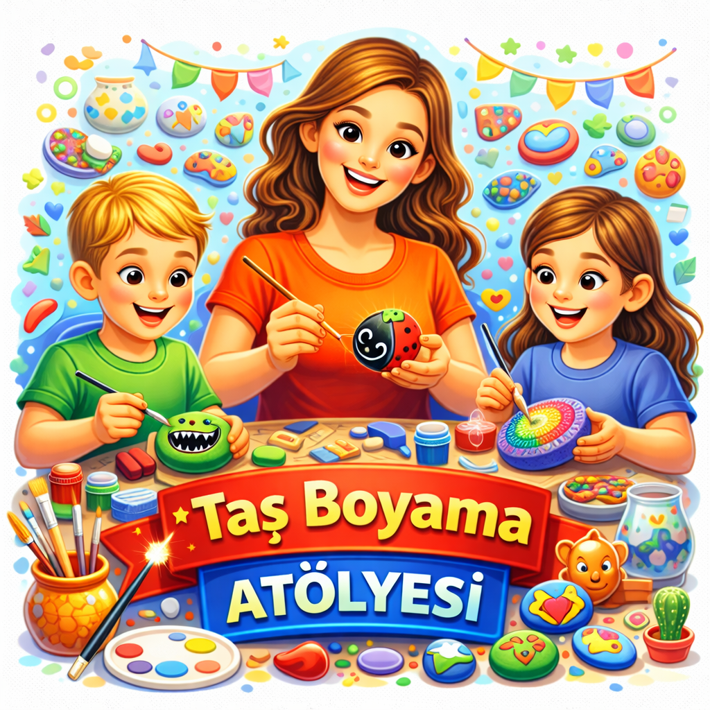 Taş Boyama Atölyesi Kulina Organizasyon